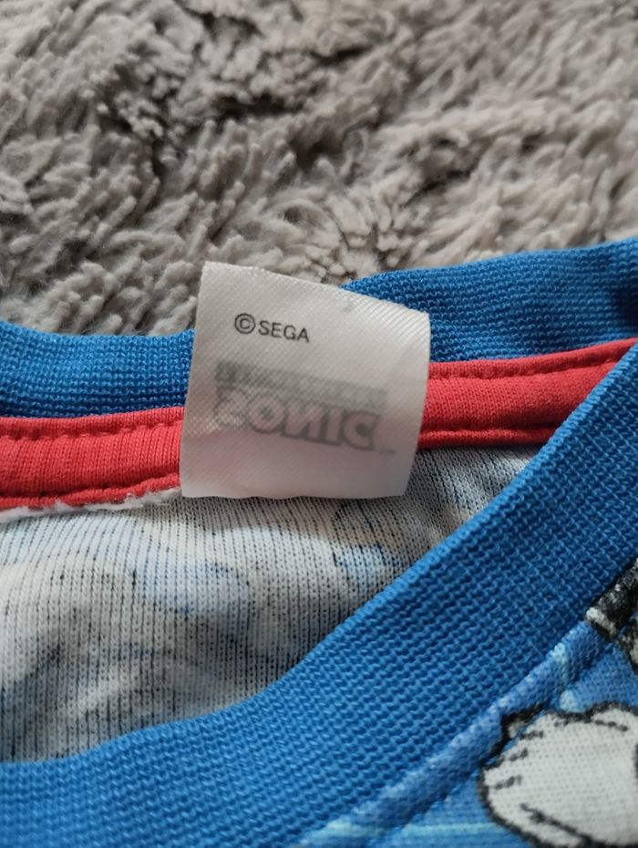 T-shirt manches longues Sonic taille 4ans - photo numéro 4