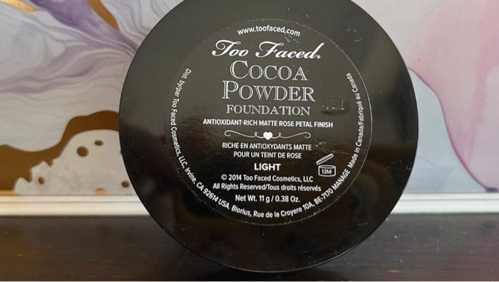 Fond de teint poudre Cocoa Powder Too Faced neuf - photo numéro 3