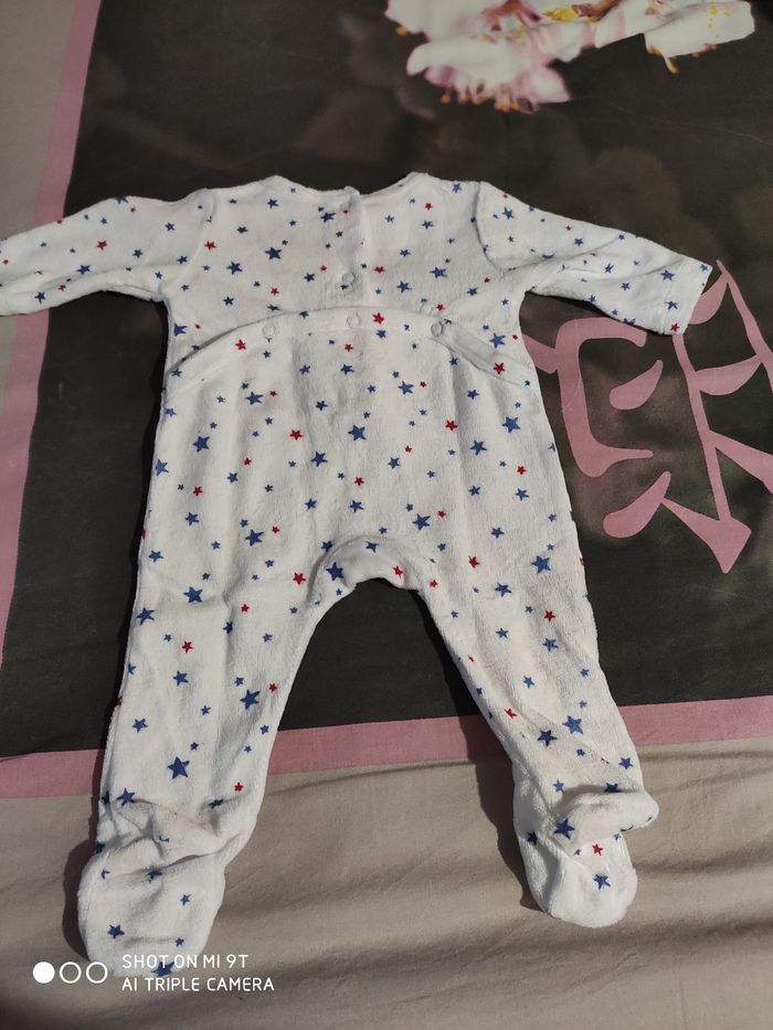 Pyjama bébé garçon taille 1 mois - photo numéro 5