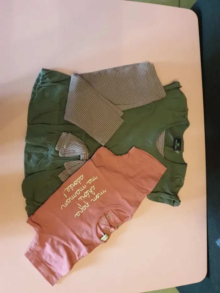 Lot été fille 24 mois ssergent major