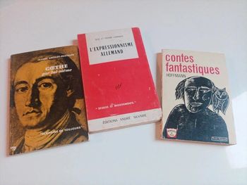Lot littérature classique allemande