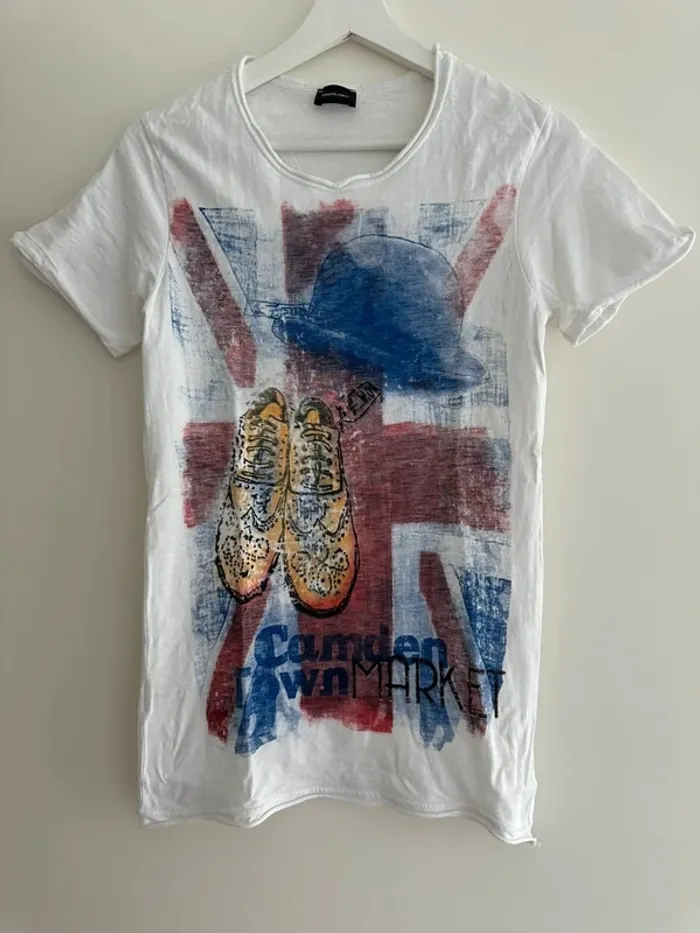 T-shirt homme imprimé style urbain - taille S