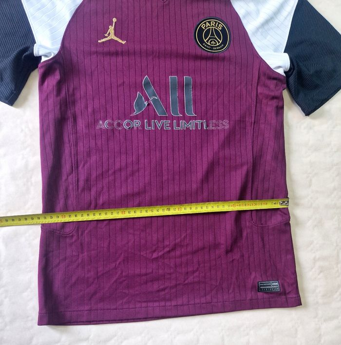 Tee-shirt / maillot football , Paris / PSG , Jordan , taille S , mixte - photo numéro 4