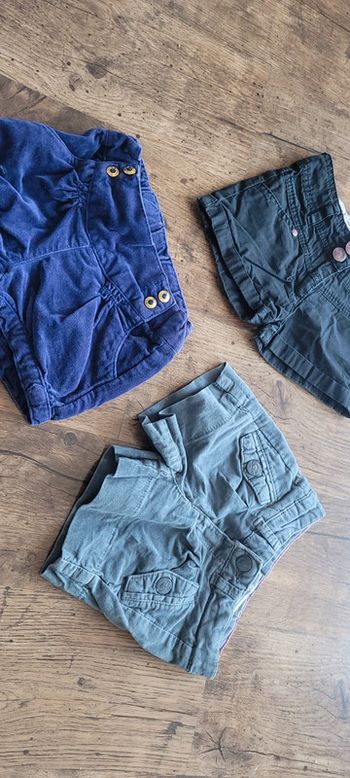 Lot de 3 shorts 3 ans