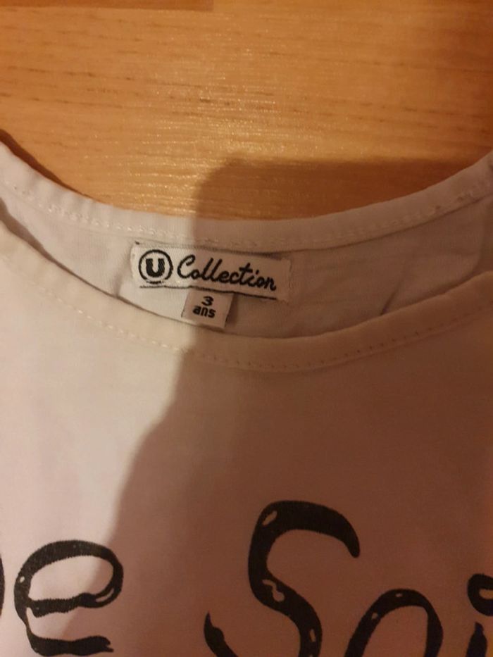 tee shirt u collection 3 ans - photo numéro 2
