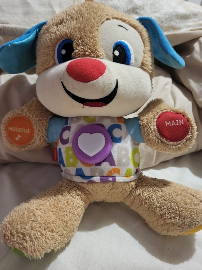 Peluche - Chiot musical et intéractif
