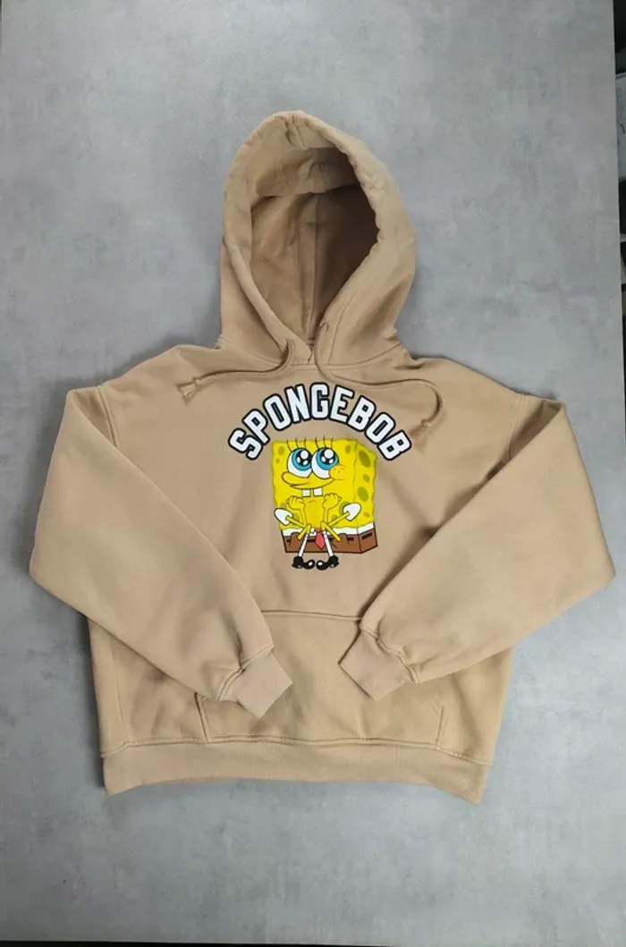 Sweat à capuche Spongebob – Bershka (Taille S) - photo numéro 2