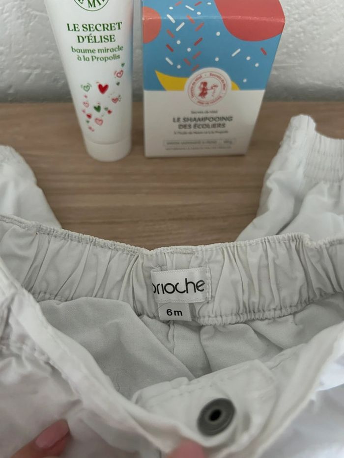 🌟 Pantalon cargo blanc Brioche 6 mois 🌟 - photo numéro 9
