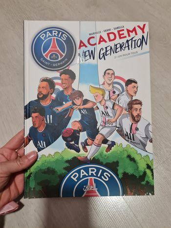 BD PSG Academy n°2 Un pour tous 