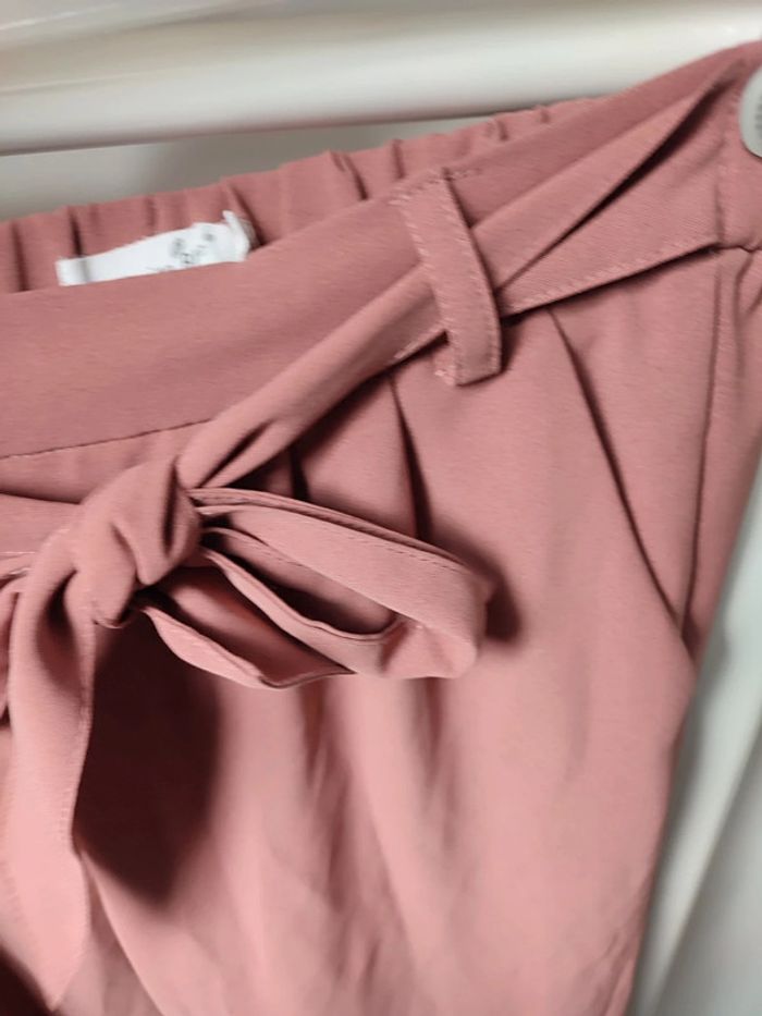 Pantalon droit vieux rose s - photo numéro 7
