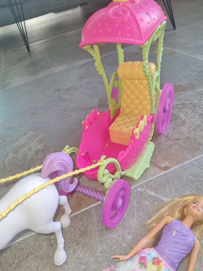 Carosse barbie dreamtopia - photo numéro 6