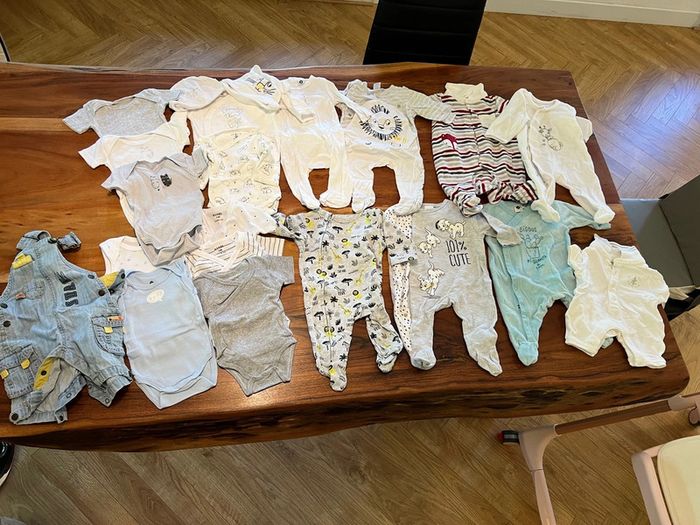 Lot vêtement 1 mois garçon