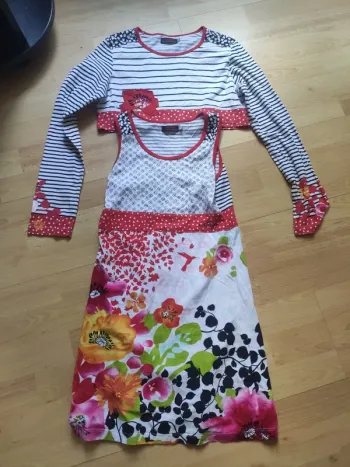 Ensemble robe gilet catimini 12 ans