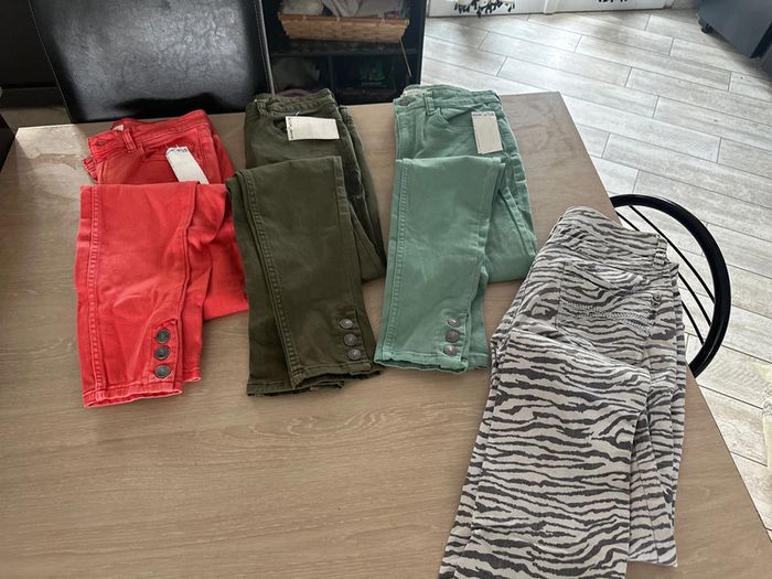 Jean skinny coloré
