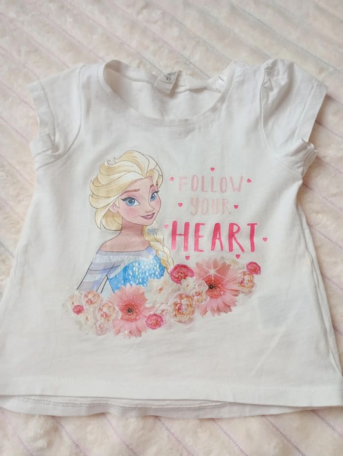 T-shirt Elsa 92 cm - photo numéro 5