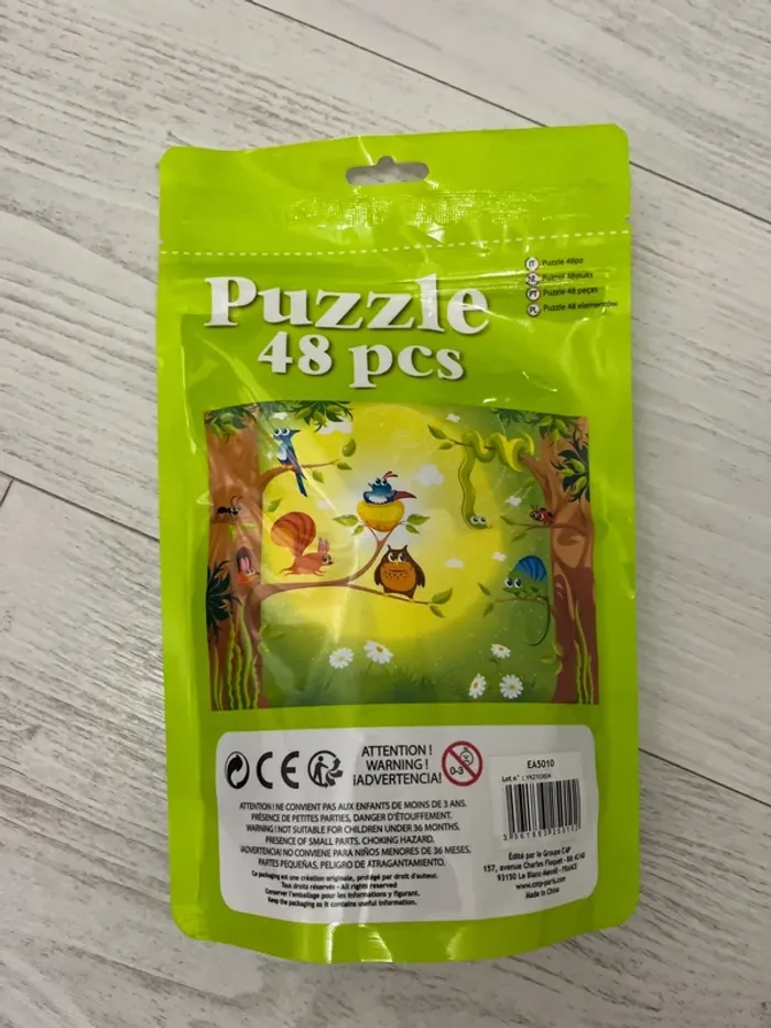 puzzle les animaux de la forêt - photo numéro 2