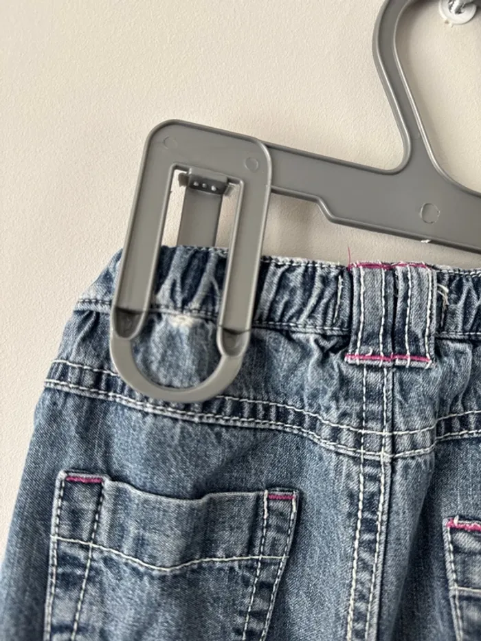 👖🌻 jeans hiver- bébé fille - 9 mois - 71 cm- kitchoun- très bon état - photo numéro 8
