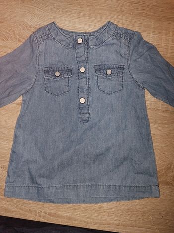 Robe en jeans 3 mois