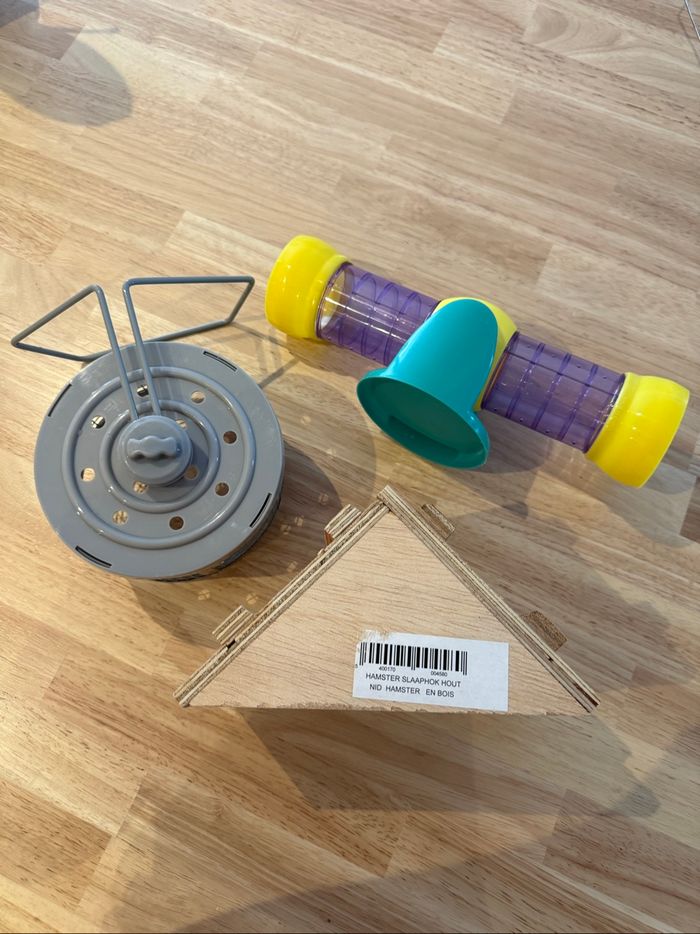 Lot de 3 accessoires pour cage à hamster - photo numéro 3