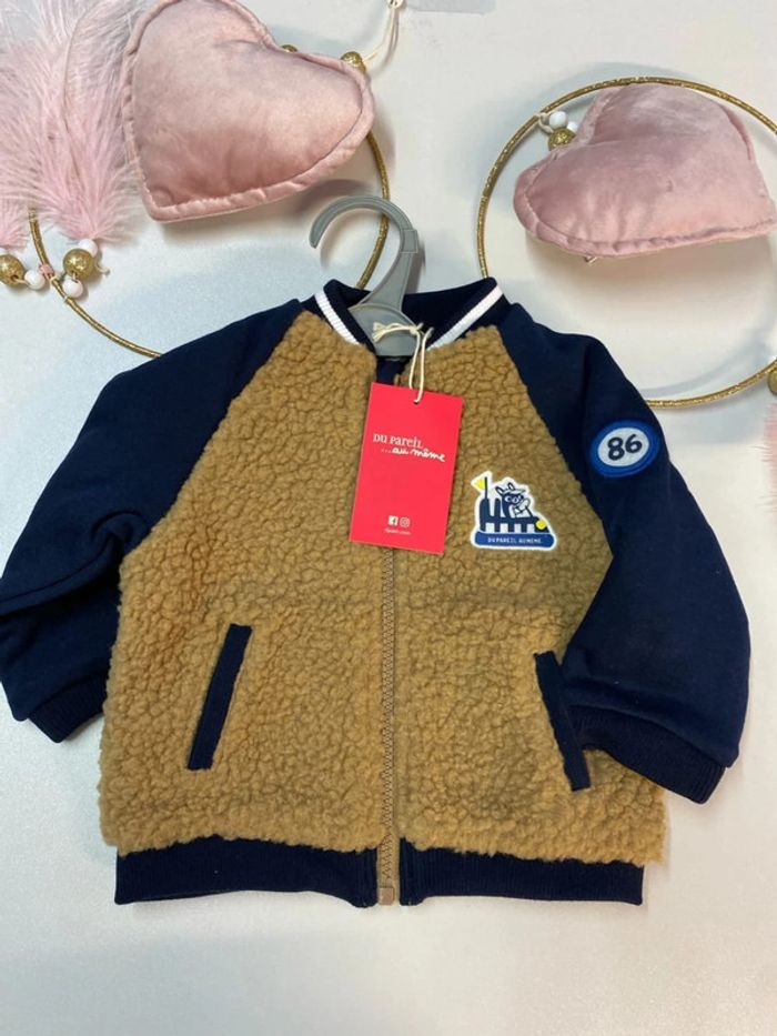 Veste bébé garçon (neuf) - Taille 6 mois - photo numéro 2