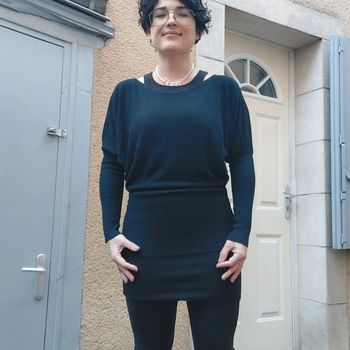 Robe pull taille unique