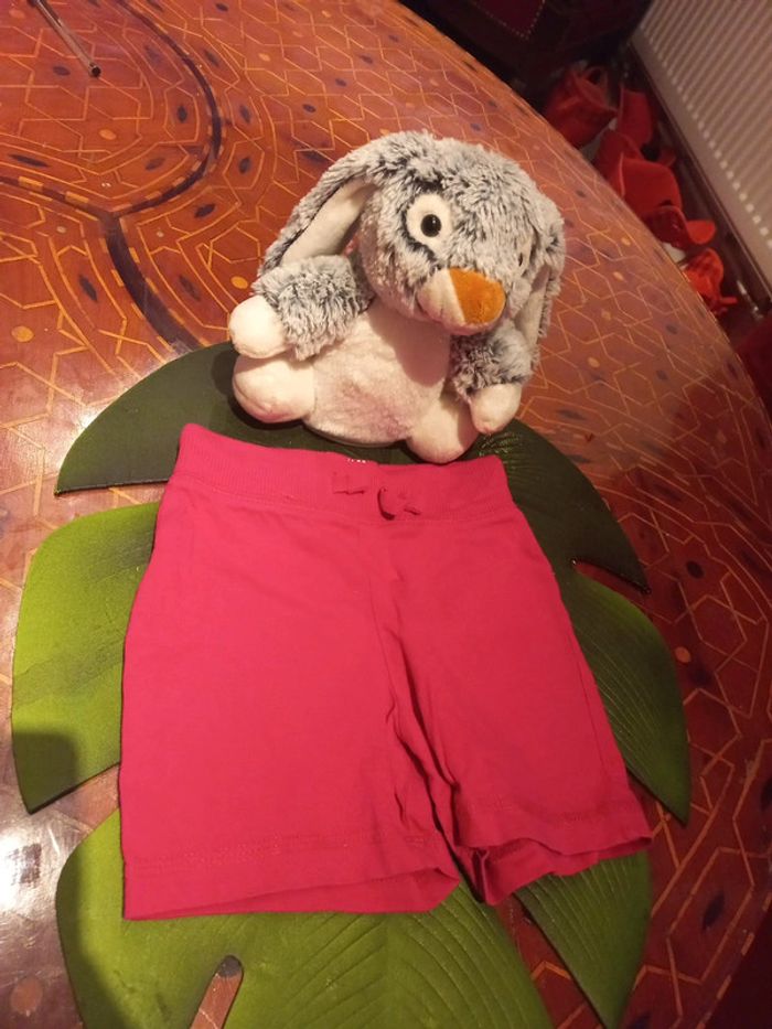 Lot 2 shorts coton 9 a 12 mois - photo numéro 5