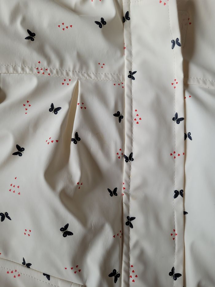 Manteau imperméable à motifs taille 36 mois - photo numéro 3