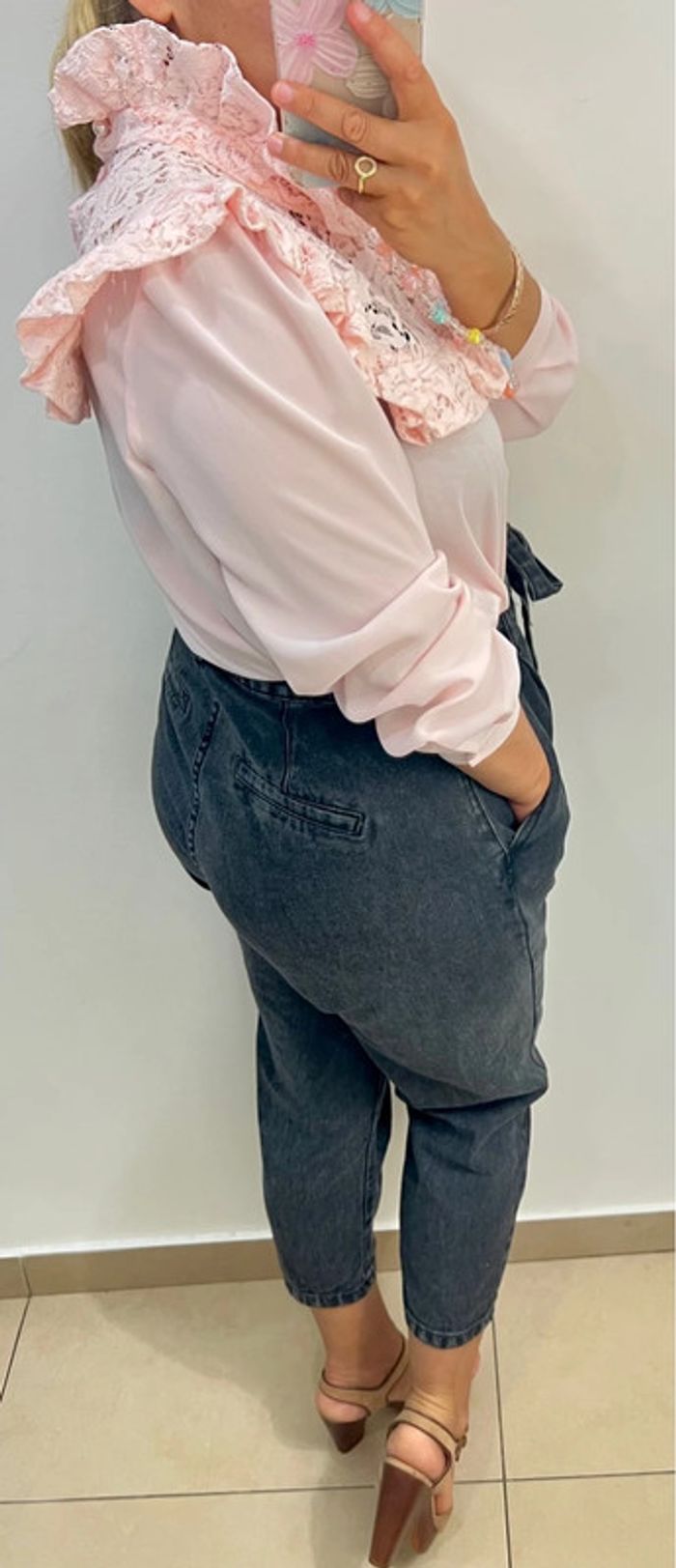 Blouse Claudie Pierlot Modèle Bégonia Taille 38 - photo numéro 6