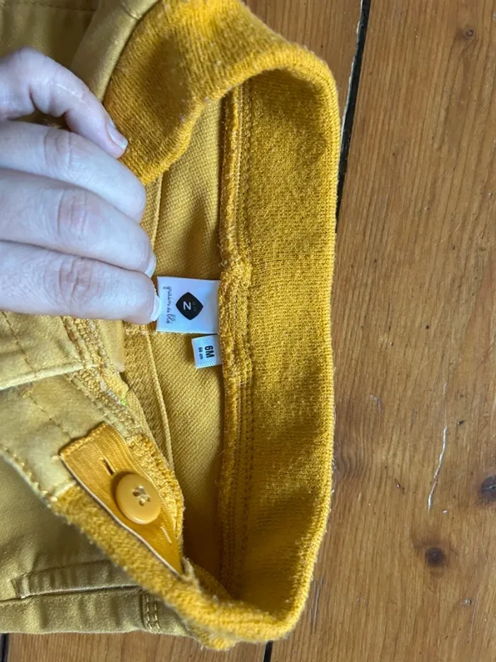 Pantalon jaune 6 mois - photo numéro 3