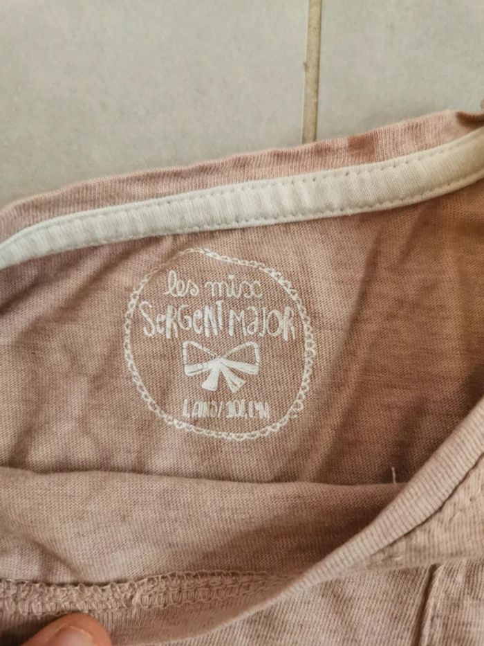 Tee-shirt manche longue 4ans sergent major - photo numéro 3