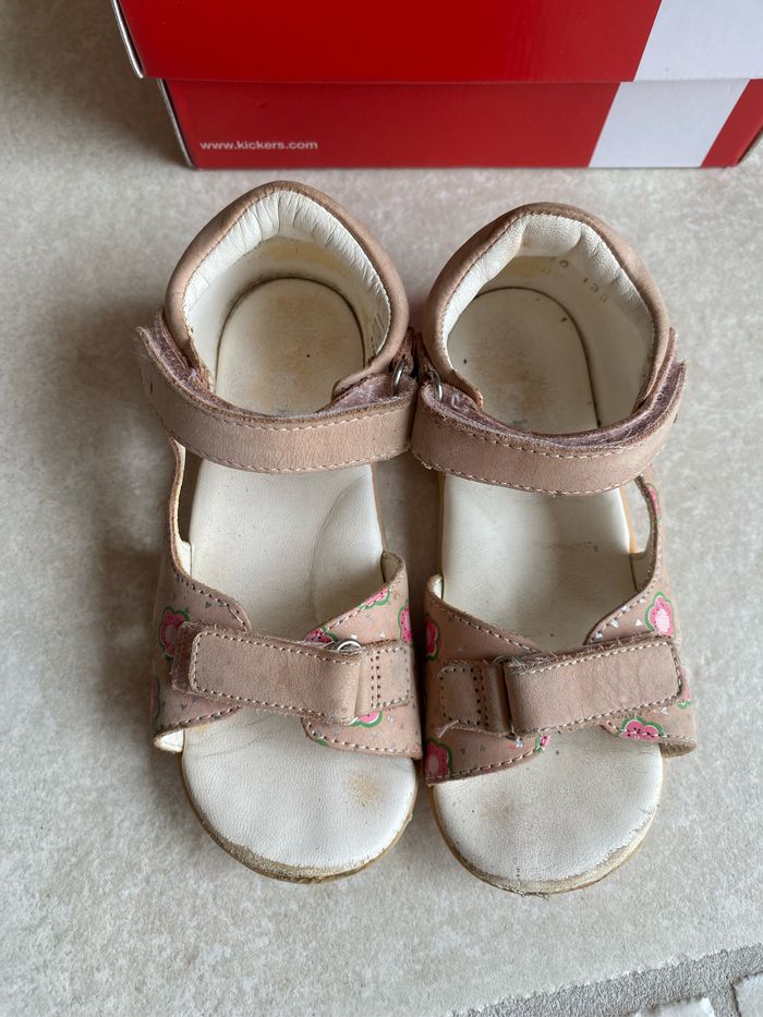 Sandales nu-pieds kickers - photo numéro 3