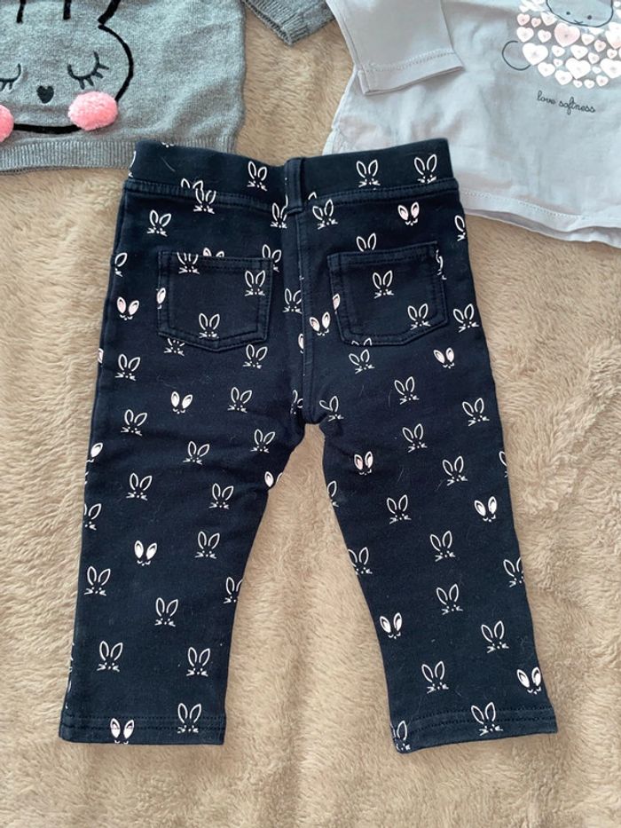 🌸ensembles 3 pieces lapin 12 mois - photo numéro 4