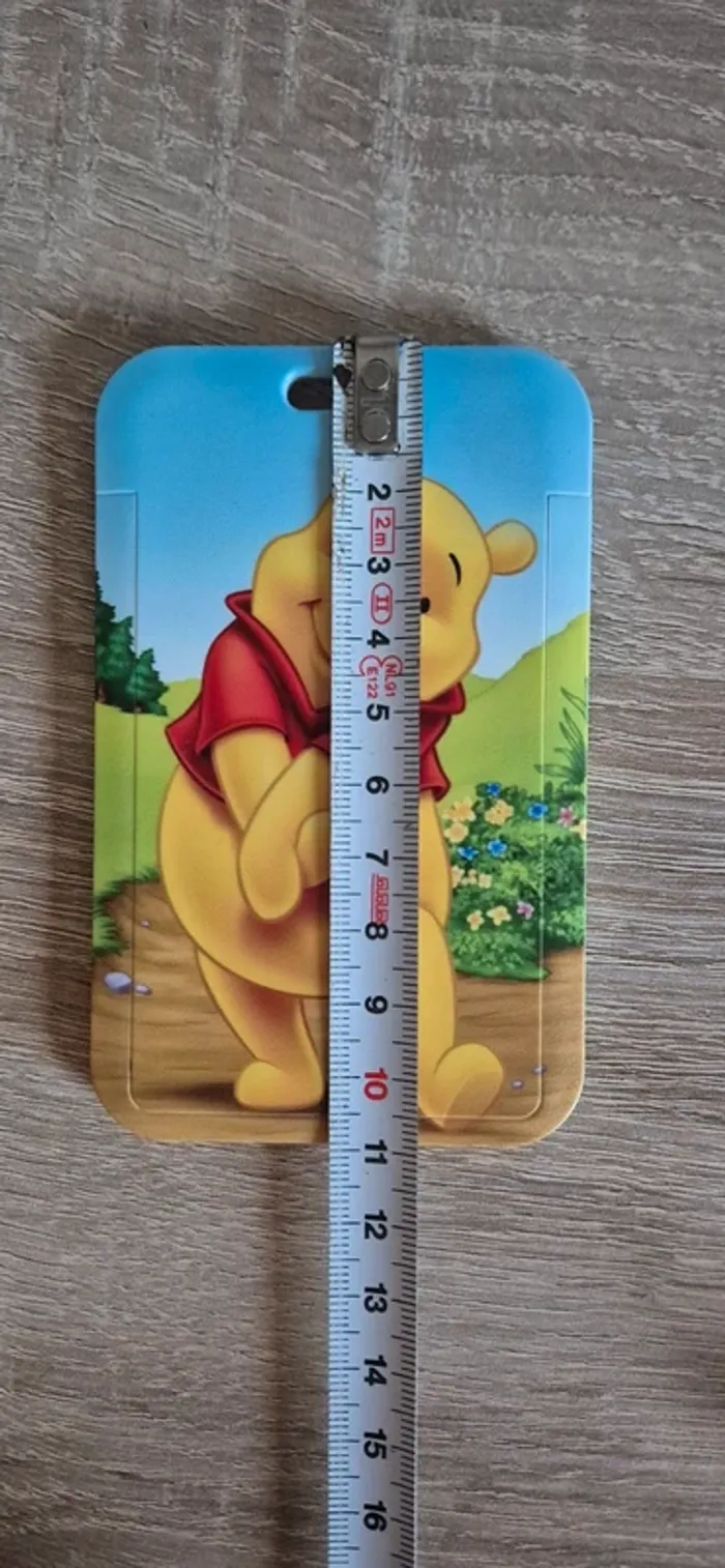 Porte carte d'identité Winnie l'ourson avec lanière fantaisie. - photo numéro 5