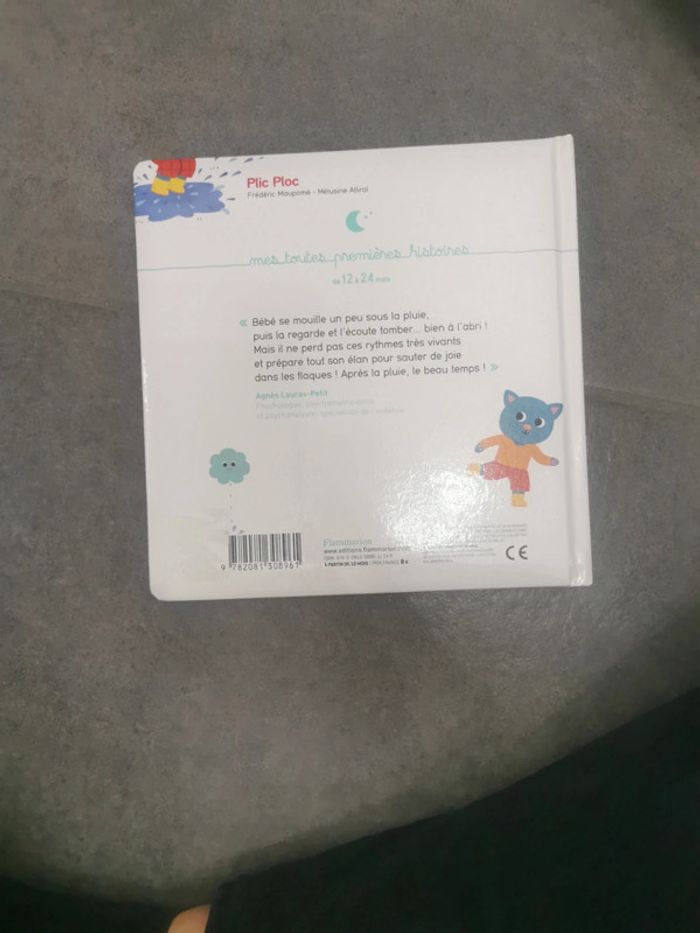 Livre bébé plic ploc - photo numéro 2