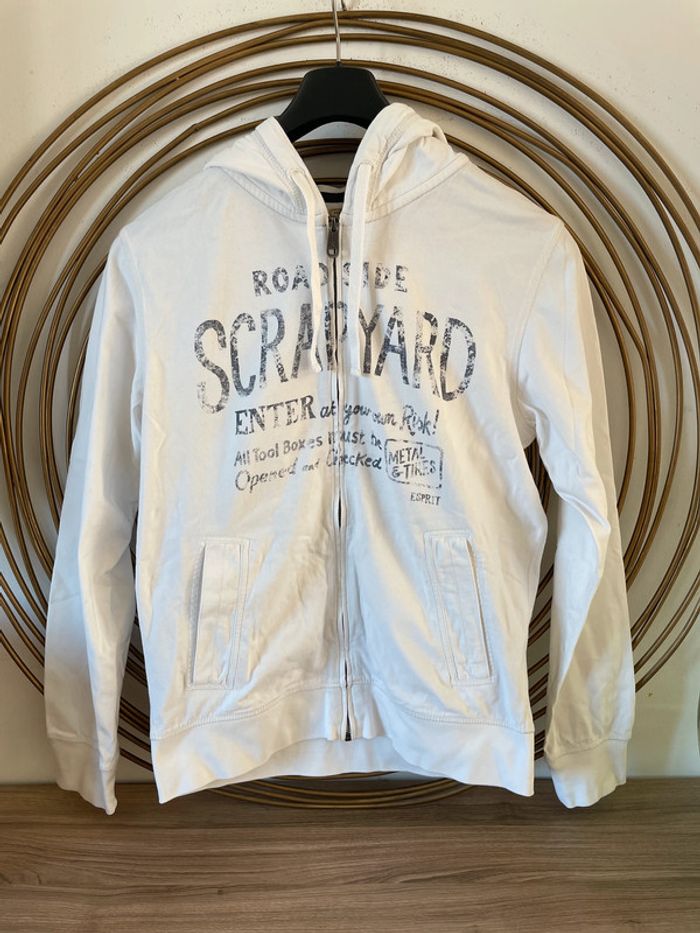 Sweat fin à capuche homme Esprit Taille L