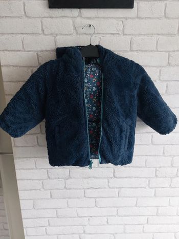Manteau reversible Bout'chou taille 24 mois