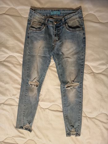Jeans troué femme 