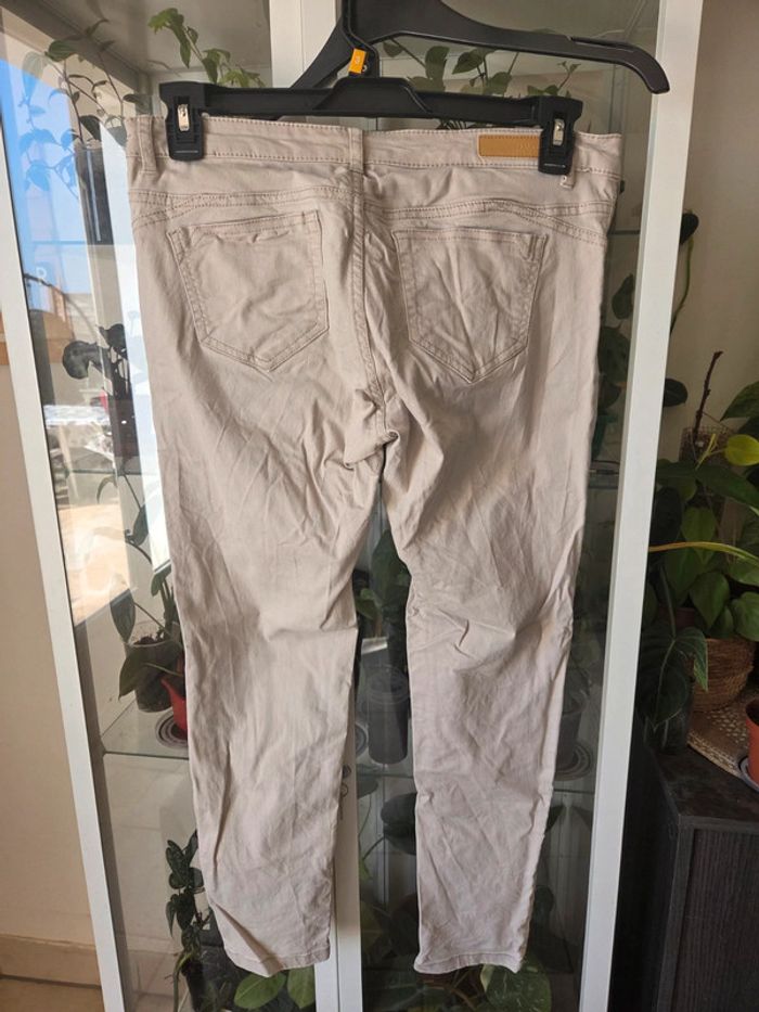 Pantalon crème - photo numéro 3
