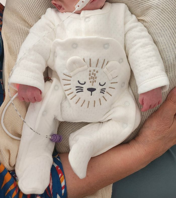 Grenouillere prématuré ou bébé poids plume - photo numéro 2