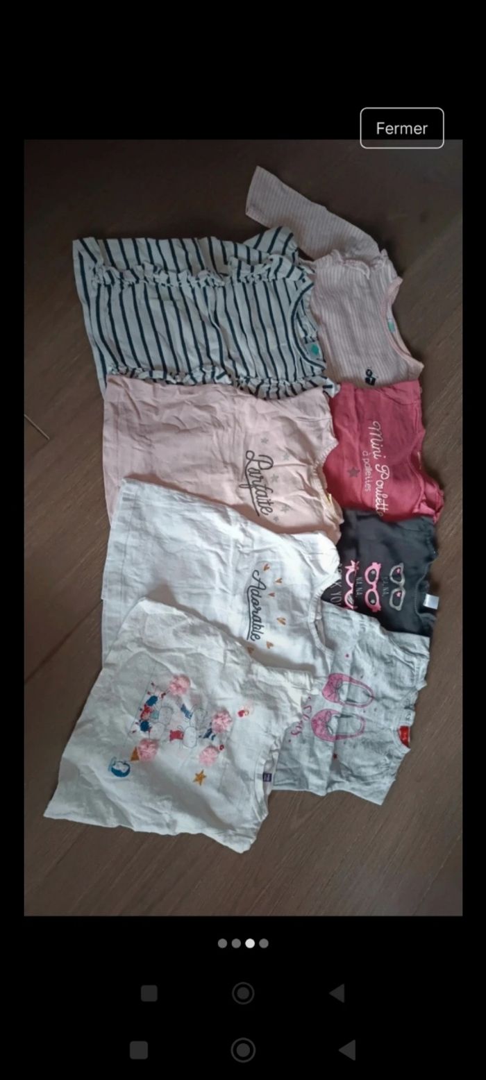 T-shirts manches longues lot