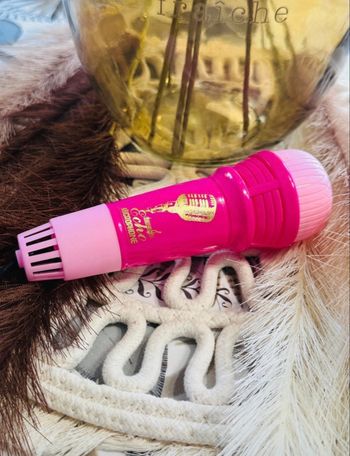 🎤 faux Micro à effet Écho Magique - Rose