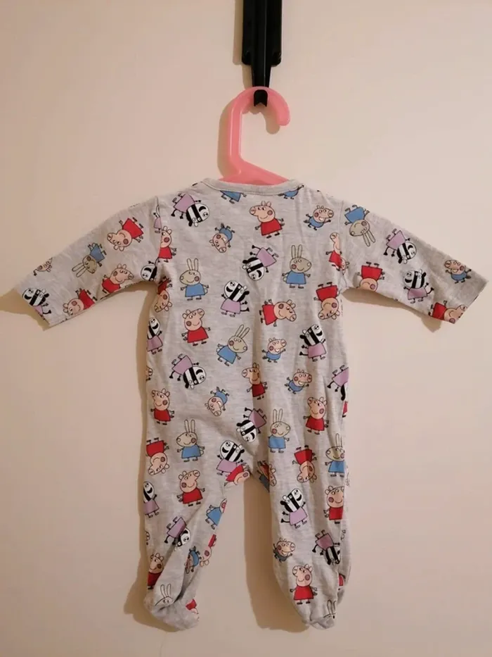 Lot pyjama 3 mois peppa pig zeemann et tex - photo numéro 7