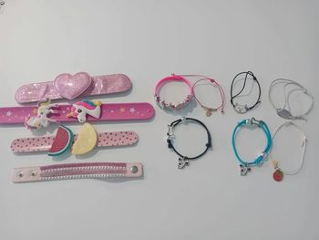 Lot de 11 bracelets bijoux fille