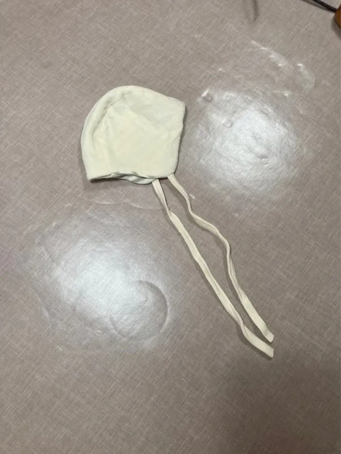 Bonnet naissance Iobio/Popolini – coton bio – 0/3 mois