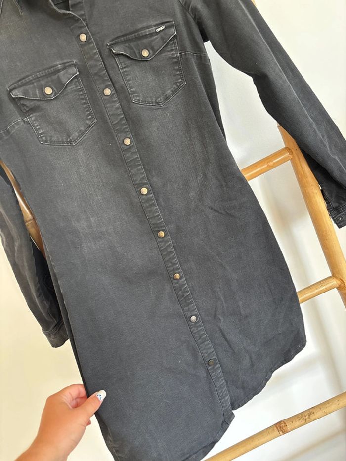 Robe en jean noire Only taille XS - photo numéro 5