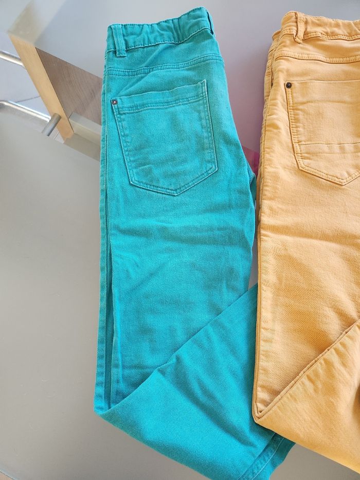 👖 Lot de 3 pantalons garçon – tailles 11/12 ans et 12 ans – Kiabi & Zara Boys - photo numéro 2