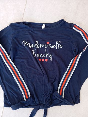 Manches longues fantaisie fille 8 ans
