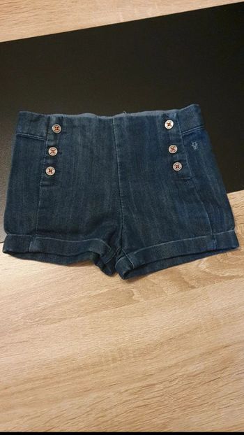 Short en jean 18 mois