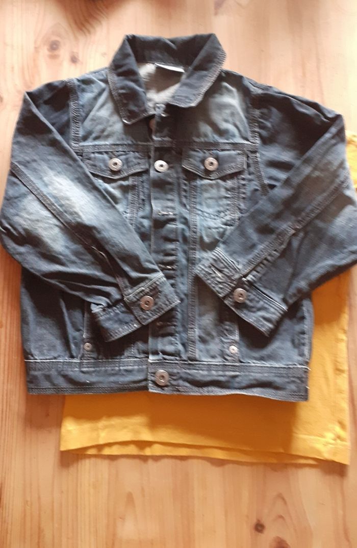 Veste jean souple tee shirt - photo numéro 2