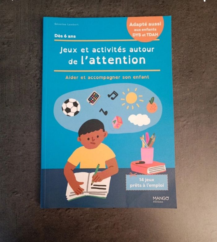 Livre Jeux et activités autour de l’attention